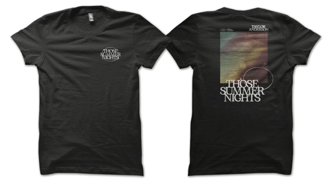 Those Summer Nights Back Graphic T-Shirt