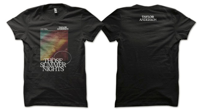 Those Summer Nights Front Graphic T-Shirt